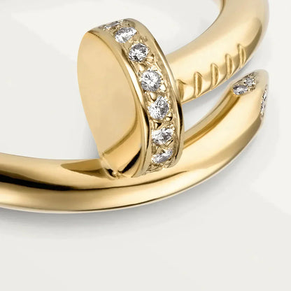 JUSTE RING 2.65MM GOLD DIAMOND