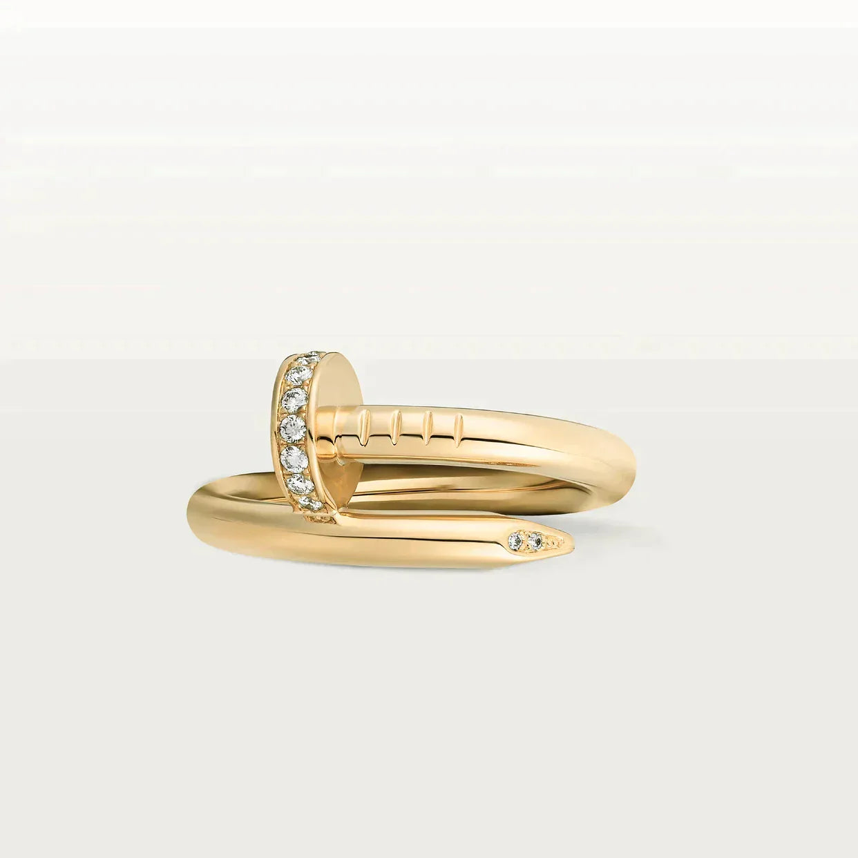 JUSTE RING 2.65MM GOLD DIAMOND