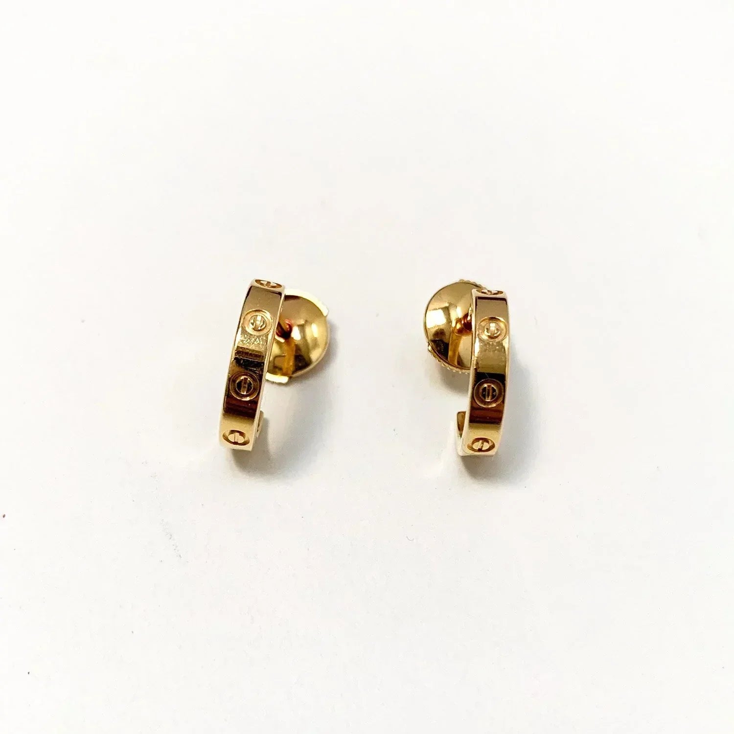 LOVE EARRINGS 2.65MM GOLD