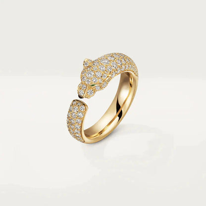 PANTHERE PINK GOLD DIAMOND RING